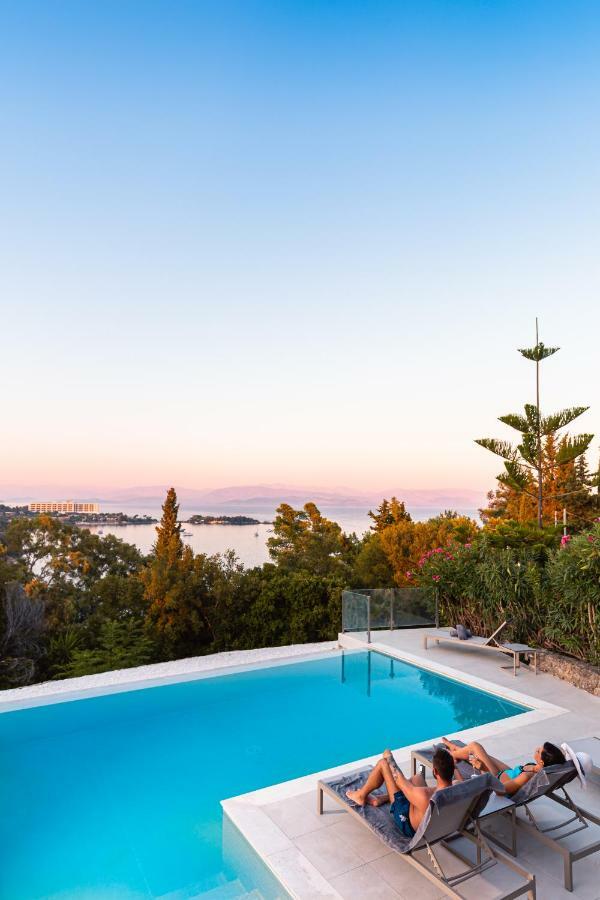 Villa Omnia - Kommeno Bay Dassiá Exteriér fotografie