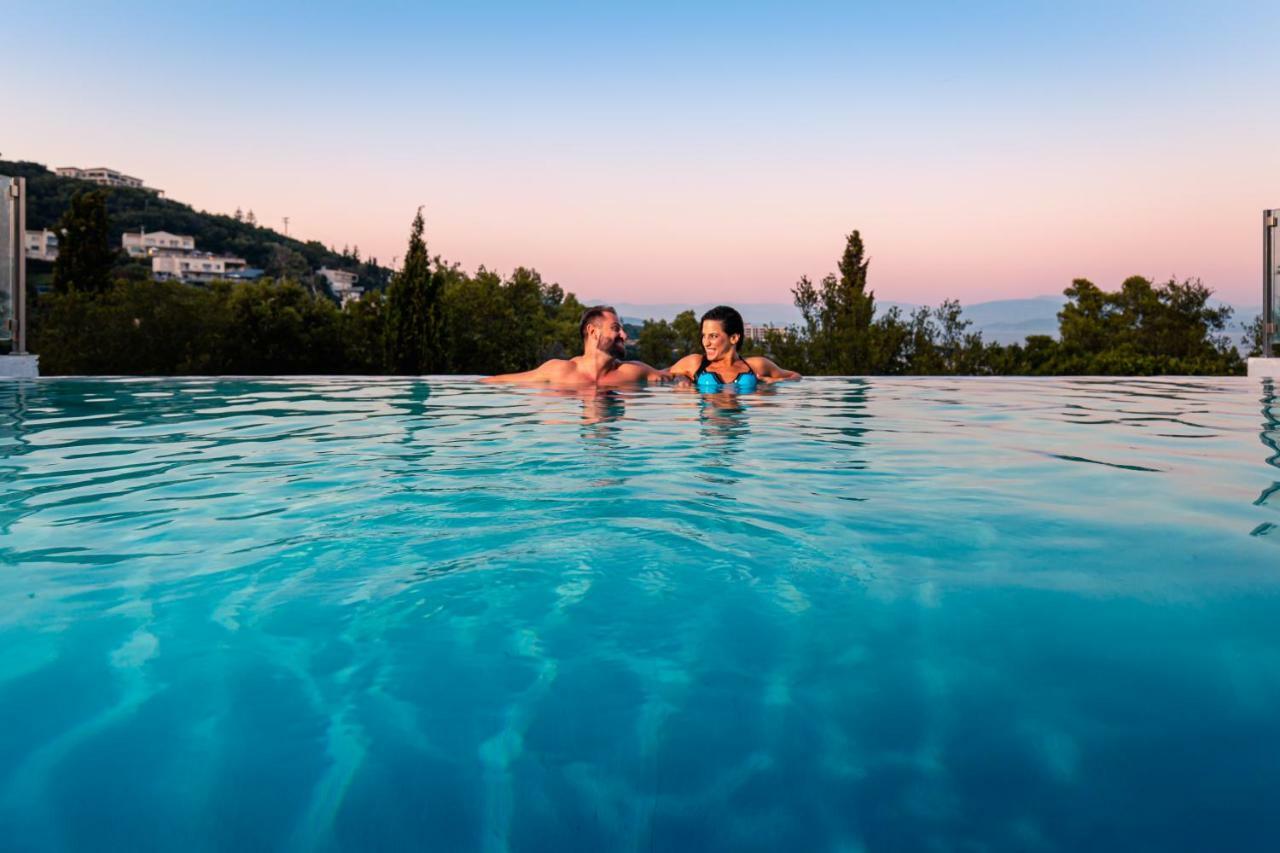 Villa Omnia - Kommeno Bay Dassiá Exteriér fotografie